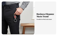 Waist Hanging Keychain Quick Releasing Buckle Belt Loop Key Holder Detachable Keyring Belt Loop Key Holder for Drivers, Adults, Daily Use, Gifting