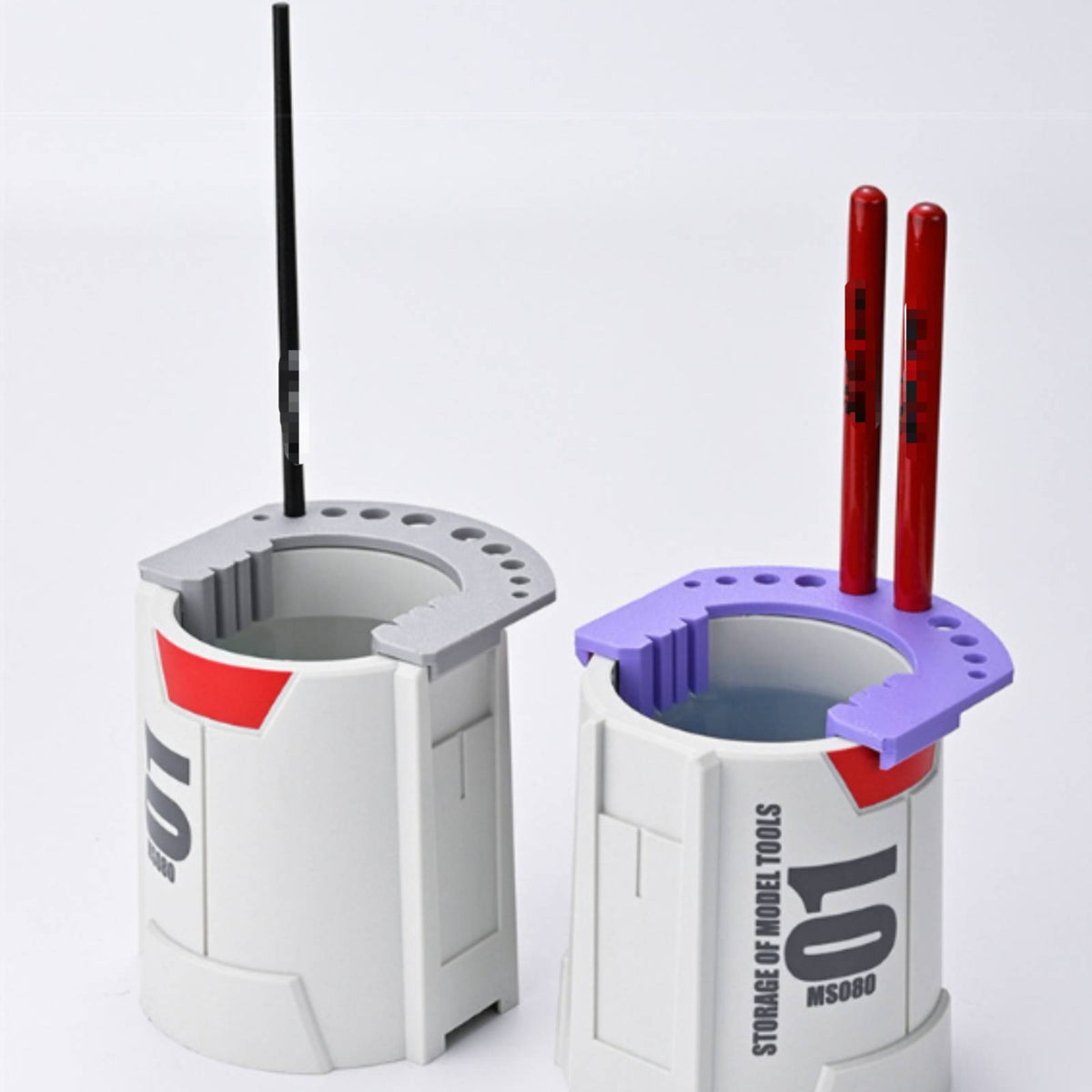 Model Paint Brush Washing Cup Molded Panels Brush Cleaning Station Printed Graphics Hobby Accessory