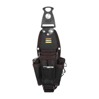Quick-Hang Electrician Tool Bag Rotating Waist Tool Pouch 1680D Oxford Cloth Work Gear Double-Layer for Electricians