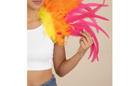Feather Shoulder Accessory Colorful Feather Shrug Shoulder Strap Dramatic for Festivals