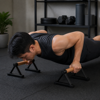 Portable Push-Up Bars for Home Gym Strength Training and Muscle Building