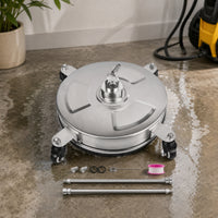 Pressure Washer Surface Cleaner Rotating for Driveways, Sidewalks, Homeowners