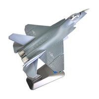 Fighter Jet Model Alloy Model with Stand Detachable Toy for Collectors History Buffs