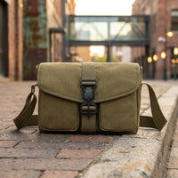 Shoulder Bag for Men with Adjustable Shoulder Strap, Canvas Crossbody Bag for Daily Use and Commute, Man Bag with Storage Function, Bag for Men
