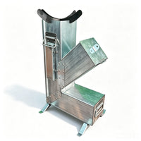 Portable Foldable Rocket Stove for Camping and Outdoor Use