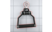 Cable Attachment with Knurled Grip Heavy Duty Lat Pulldown Handle Non-Slip Rowing Handle for Athletes