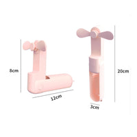 Handheld Foldable Fan Compact Foldable Pocket Fan Mini Small for Commuters