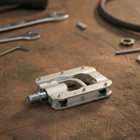 Folding Bike Pedals CNC-Machined Folding Cycle Pedals Anti-Slip Smooth-Rotation for Cyclists, Daily Commuting