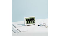 Lock Function Countdown Timer Built-in Stand Desk Timer Large LCD Display Timekeeping Device for Students