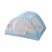 Cat Maternity House Cozy Arched Cat House Pet Shelter with Mesh Panels Private Foldable for Cats, Indoor, Apartment