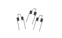 3 Pieces Black Double Torsion Spring Clip Wear Resistant Double Torsion Spring Heavy Duty Hardware Lightweight for DIYers