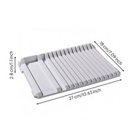 Model Parts Rack Embossed Labels Hobby Tool Organizer Multiple Slots Tool Slot Organizer for Workbench, Craft Table