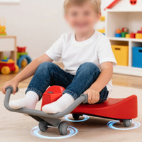 Hand-Pull Push-Along Toy Anti-Slip Push-Along Toy with Handlebar Low-Profile for Preschoolers, Indoor