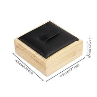 Jewelry Rings Display Stand Wooden Band Holder Elegant Ring Storage Organizer for Photographers, Market Stall, Store Counter, Dressing Table