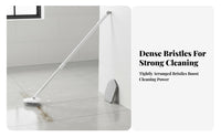 Telescopic Floor Brush Adjustable Pole Deep Clean for Bathrooms