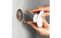 Air Conditioner Hole Cover Snug Wall Hole Cover with Spring Clips Blocking Hardware for Renters, Rental Apartments