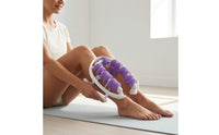 Rolling Wheels Circular Leg Clamp Roller Muscle Relaxation Leg Clamp Massager Textured Calf Massager Flexible