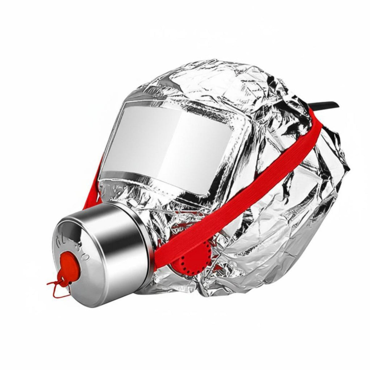 Fire Escape Hood Multi-Layer Filtration Fire Escape Mask Quick Donning for Home