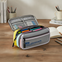 Ins Style High-Capacity Pencil Case for Girls, Unique Design Stationery Organizer