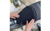 Motorcycle Gel Seat Pad Waterproof Honeycomb Gel Seat Cushion Pressure Relief for Riders