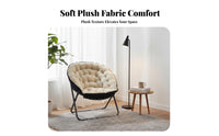 Foldable Design Adjustable Backrest Lounger Space Saving Adjustable Floor Lounger Multi-Angle Adjustment Lounge Seat Thickly Padded for Adults, Teenagers, Students, Bedroom, Living Room, Balcony, Reading Nook