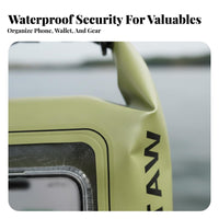 5L Cross Torso Phone Bag Large Capacity Waterproof Phone Pouch Interactive Display Dry Bag Includes Shoulder Strap Buoyant Dry