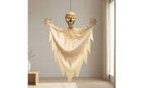 Mummy Specters with Glowing Eyes Creepy Hanging Specters Decoration Outdoor Hanging Mummy for Homeowners, Porch, Doorway