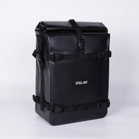 Cycle Cargo Saddle Bag Waterproof Roll-Top Saddle Bag Sturdy Bike Pannier for Bikepackers