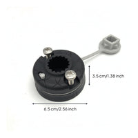 Kayak Accessory Base Tooltool-Less Hardware Stainless Steel for Anglers