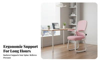 Ergonomic Sled Base Chair Comfortable Padding Sled Base Mesh Chair Sturdy Frame Easy Assembly for Clients
