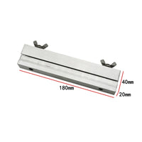 Adjustable Engraving Clamp Metal Jewelry Clamp Universal Engraving Tool with Grooves Sturdy for Jewelers, Engravers, Hobbyists