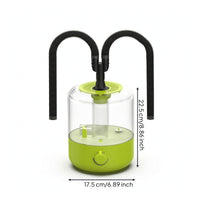 Reptile Mist Humidifier with Hose Compact Reptile Humidifier with Hose Quiet Top Fill for Vivarium