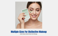 Acrylic Crystal Face Gem Sticker, Ultra Shiny Teardrop Sparkle Stone, Press-On for DIY Makeup