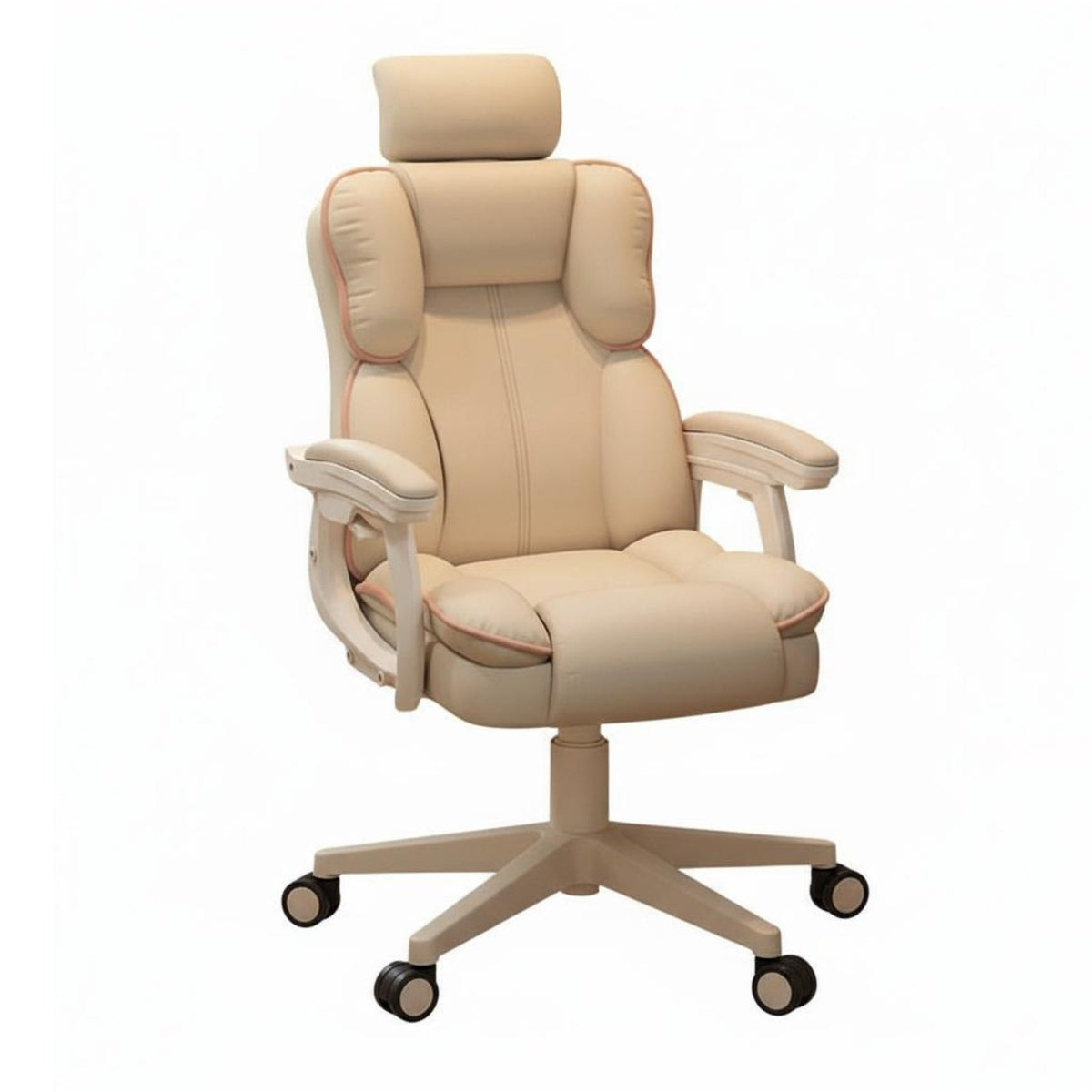 Ergonomic Design Adjustable Swivel Desk Chair Sturdy Construction children's Furniture Easy Assembly Study Seat Reclining Backrest for Students, Teenagers, Teens, Bedroom, Home