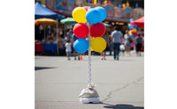 Balloon Display Stand Freestanding Floor Balloon Display Rack Reusable Party Supplies for Street Vendors