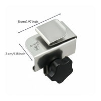 Universal Fit Overlock Border Guide Adjustable Serger Guide Tool Stainless Steel Overlock Foot Even Material Flow