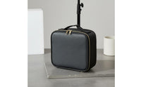 Dimmable Brightness Portable Vanity Case with LED Light USB Rechargeable Makeup Train Case with LED Mirror