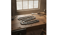 18 Inch Woodcutting Chainsaw Chain Reduced Kickback Accessory Sturdy Construction for Tree Trimming