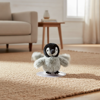 Electric Chirping Bird Cat Toy Interactive Kitten Teaser Wand for Indoor Play