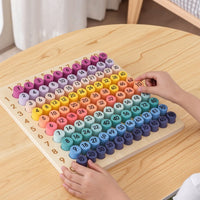Multiplication Board Wooden Multiplication Game Board Fun for Children