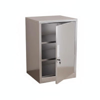 Lockable Single-Door Locker Rust-Proof Single Door Locker Corrosion-Resistant Metal Cupboard Heavy-Duty for Laboratory Technicians, Kitchen Personnel, Homeowners, Laboratoryoratory, School, Restaurant, Dormitory