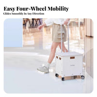 Foldable Trunk organizer Portable with Handles freight Container for asphalt Trips
