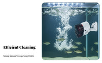 Silent Aquarium Wave Pump Quiet Submersible Water Circulator Adjustable Current Rate 360 Degree Rotating Water Pump