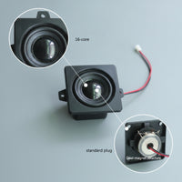 Speaker Enclosure with Wire 4 Ohm Car Speaker Cavity Sound Box Enclosure Compact 5 Watt for DIYers, Custom Builds