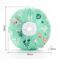 Soft Pet Cone with Drawstring Toggle, Padded Polyester Waterproof Cat Cone, Anti-biting and Anti-licking After Surgery Recovery
