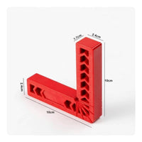 Quick Fixation 90 Degree Positioning Square Accurate Scale L-Shaped Angle Ruler Easy to Use L-Shaped Woodworking Alignment Tool Wide Application for DIY Enthusiasts, Picture Framing