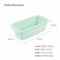 Silicone Bread Loaf Pan, Rectangular Cake for Banana Bread, 9 Inch Silicone Bread and Loaf Pans, Easy Clean Silicone Bread Tin
