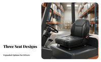 High-Resilience Sponge Forklift Seat Cushion Wear-Resistant Construction Vehicle Seat Pad Thickened