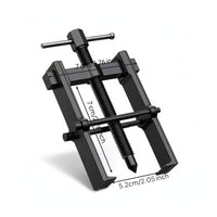 Threaded Bearing Puller Forged Two-Jaw Puller Heat-Treated Bearing Extractor Corrosion-Resistant for DIYers, Repair Shops