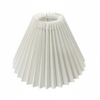 Pleated Lampshade Translucent DIY Lamp Shade Washable for DIYers